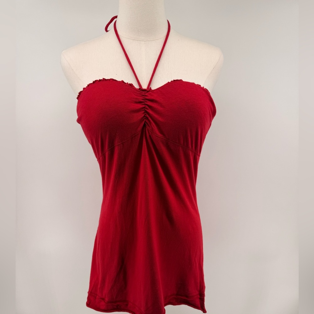 Y2K NWT Deadstock Energie Babydoll Halter Top